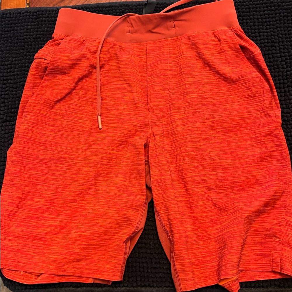 Lululemon mens XS red shorts